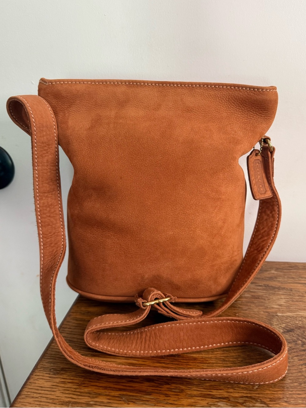 Vintage Coach Sonoma Nubuck Bucket Bag - Picture 2 of 13
